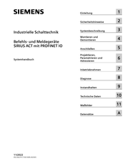 Siemens SIRIUS ACT Systemhandbuch