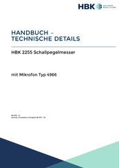 HBK 2255 Handbuch