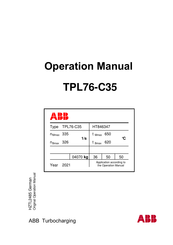 ABB HT846347 Betriebshandbuch