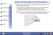 Lexmark T522 Bedienungsanleitung