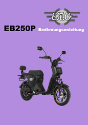 E.F.O EB250P Bedienungsanleitung