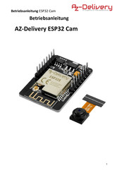 AZ-Delivery ESP32 Cam Betriebsanleitung