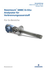 Emerson Rosemount 6888C Kurzanleitung