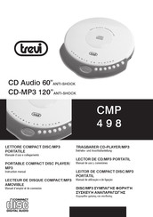 Trevi CD Audio 120 ANTI-SHOCK Betriebs- Und Anschlußanleitung