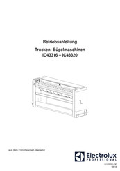 Electrolux Professional IC43320 Betriebsanleitung
