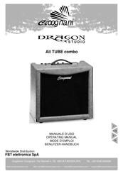 Cicognani Dragon Studio Benutzerhandbuch