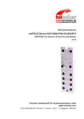 hilscher netFIELD Device NFD-6090-PNS-IOLMA/M12 Benutzerhandbuch