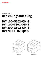 Toshiba BV410D-GS02-QM-S Bedienungsanleitung