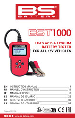 BS BATTERY BST1000 Benutzerhandbuch