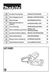 Makita UC100D Betriebsanleitung