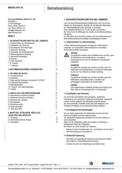 ebm-papst W4E450-JP01-30 Betriebsanleitung