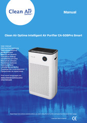 Clean Air Optima CA-509Pro Smart Gebrauchsanweisung