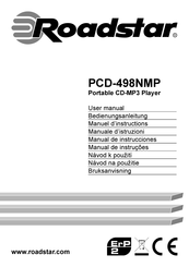 Roadstar PCD-498NMP Bedienungsanleitung