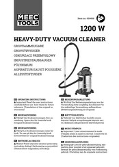 Meec tools 009639 Bedienungsanleitung