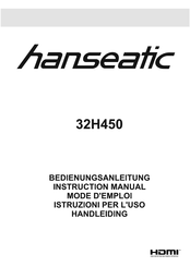 hanseatic 32H450 Bedienungsanleitung