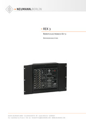 Neumann.Berlin Remote Electronics Kit 3 Bedienungsanleitung