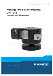 SCHUNK OPR 048 Montage- Und Betriebsanleitung