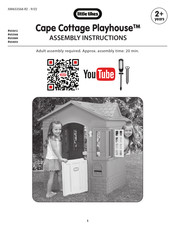 Little Tikes Cape Cottage Playhouse Zusammenbauanleitung
