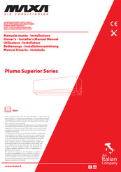 MAXA Pluma Superior Serie Bedienungs- Und Installationsanleitung