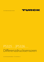turck PS326 Serie Parameterhandbuch