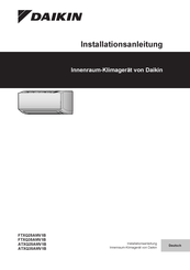 Daikin FTXQ35AMV1B Installationsanleitung