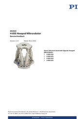 PI H-850.H2A Benutzerhandbuch