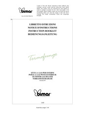 Bimar K105 Bedienungsanleitung