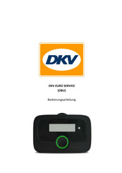 DKV OBU Bedienungsanleitung