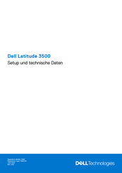 Dell P86F001 Einrichtung Und Technische Daten