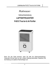 Rohnson R-9212 Gebrauchsanweisung