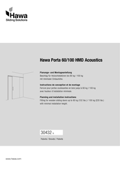 HAWA Porta 100 HMD Acoustics Planungs- Und Montageanleitung