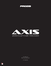 Prozis AXIS Bedienungsanleitung