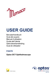 Optos Monaco P200TE Benutzerhandbuch