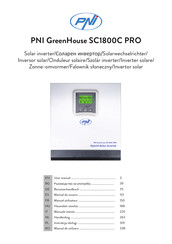PNI GreenHouse SC1800C PRO Benutzerhandbuch