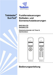 Tedsen Teletaster SunTed SKX18ULCD Bedienungsanleitung