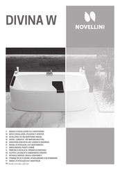 Novellini DIVINA W 40584ELE Aufbau-, Gebrauchs- Und Wartungsanleitung