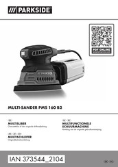 Parkside PMS 160 B2 Originalbetriebsanleitung