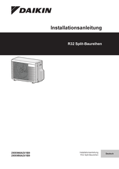 Daikin 2MXM40A2V1B9 Installationsanleitung