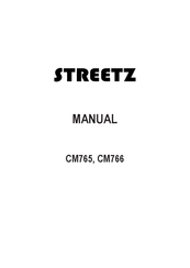 Streetz CM765 Bedienungsanleitung