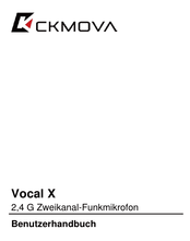 CKMOVA Vocal X V1 Benutzerhandbuch