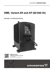 Grundfos DME 150 Montage- Und Betriebsanleitung