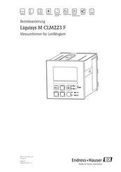 Endress+Hauser Liquisys M CLM223 F Betriebsanleitung