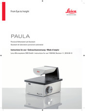 Leica Microsystems PAULA Gebrauchsanweisung