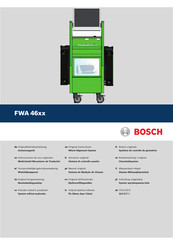 Bosch FWA 4652 Originalbetriebsanleitung