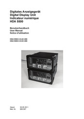 HYDAC HDA 5500-3-0-DC-000 Benutzerhandbuch