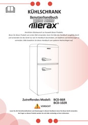 Merax BCD-102R Benutzerhandbuch