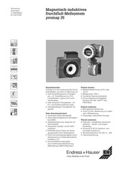 Endress+Hauser promag 35 S Technische Information
