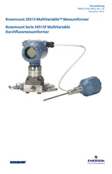Emerson Rosemount 3051S MultiVariable Kurzanleitung