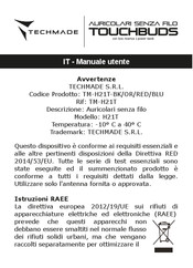 Techmade TM-H21T-BLU Benutzerhandbuch