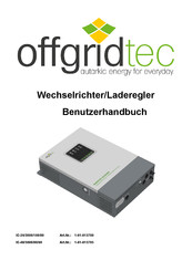 Offgridtec 1-01-013700 Benutzerhandbuch